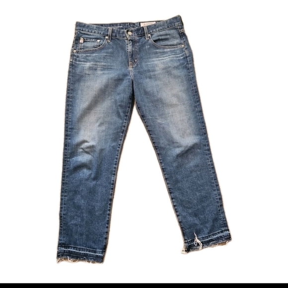 Adriano Goldschmied Womens Dark Wash The Ex Boyfriend Slim Slouchy Slim Jean 30 - Picture 1 of 11